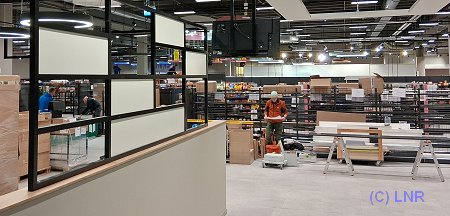 Baustelle Edeka im Prinzencenter