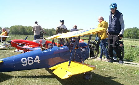 Flugmodell in Straelen